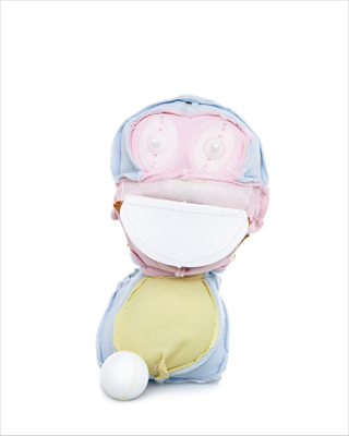 Illustration for article titled Teddy bears turned inside-out are the stuff of nightmares